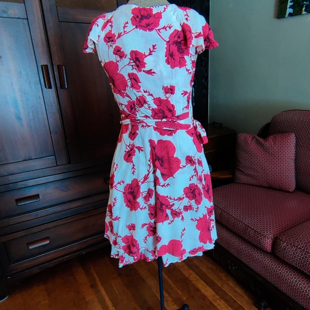 Free People French Quarter Wrap Dress XS
